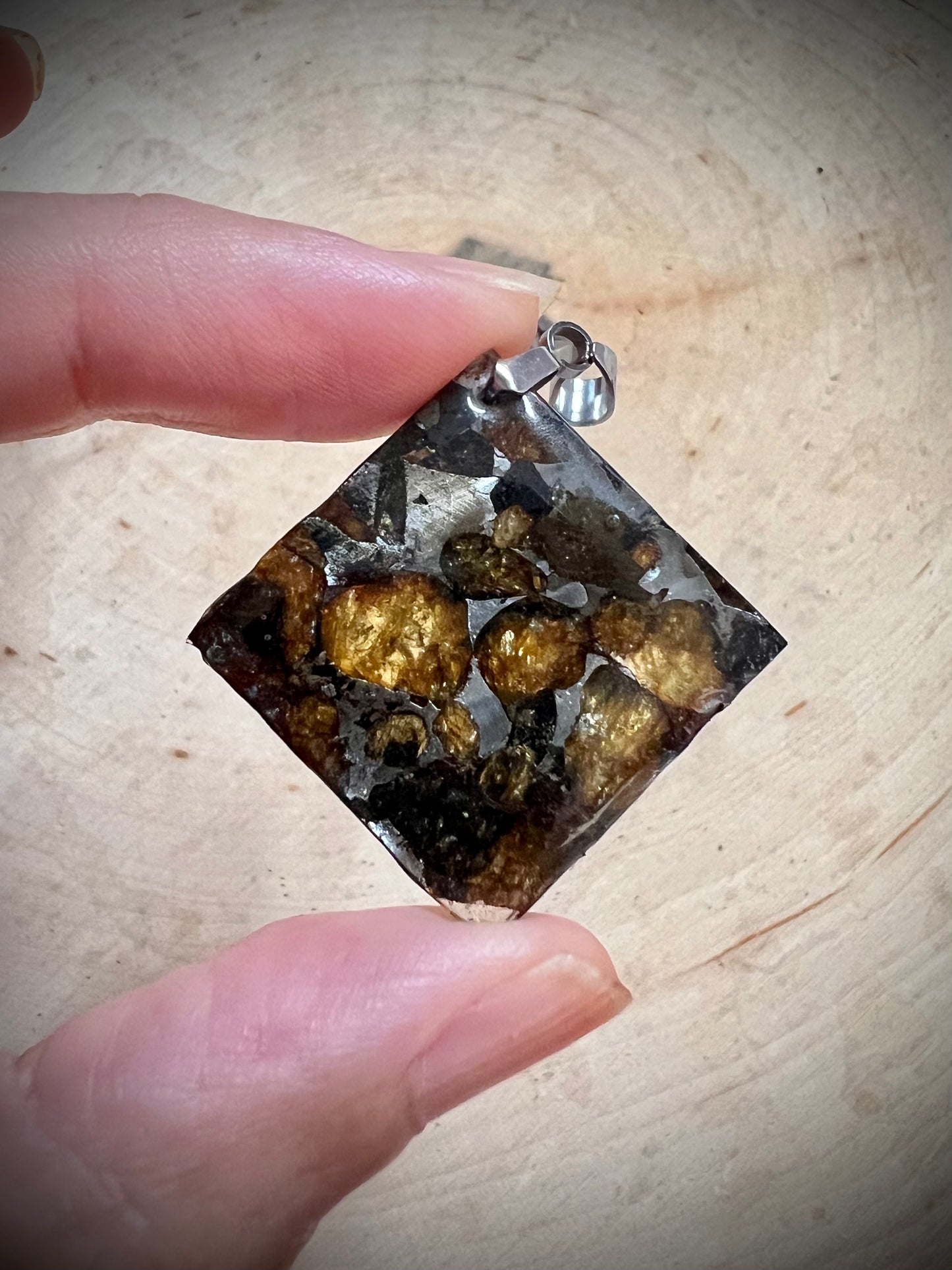 Pallasite Pendant - The Children