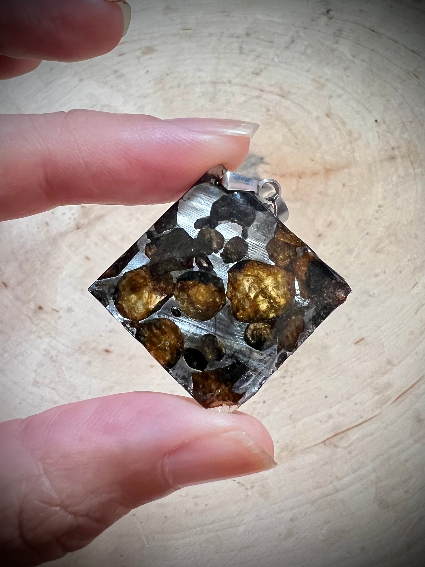 Pallasite Pendant - The Children